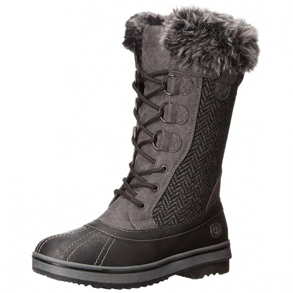 NEW NORTHSIDE women's bishop winter boot in charcoal
